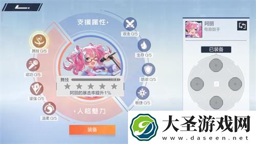 风云岛行动阿丽带什么装备好