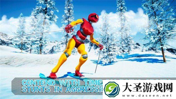 单板高山滑雪