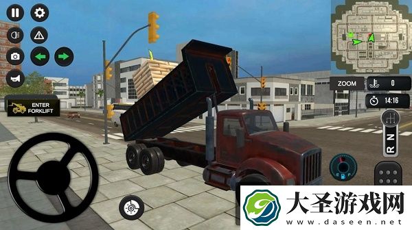 卡车装载机模拟器