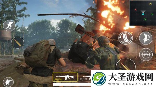 现代前锋射击战斗