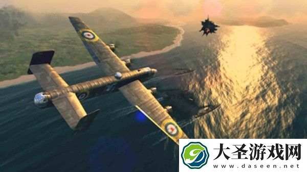 真实空中飞机