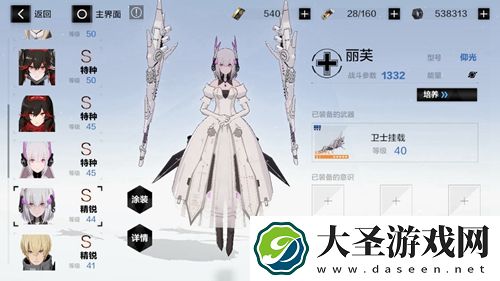 战双帕弥什仰光意识带什么好