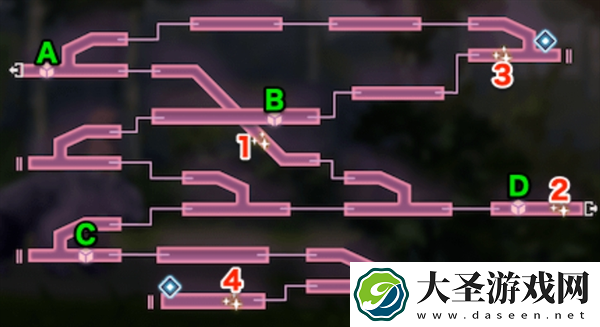 炽焰天穹炎之回廊地图怎么走