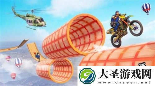 摩托车驾驶特技竞速